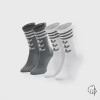 在飛比找蝦皮購物優惠-ADIDAS ORIGINALS SOCKS CREW 灰黑