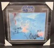 1980 Star Wars The Empire Strikes Back Hoth 24" x 26.5" NEWLY Framed Poster