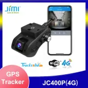 JIMI JC400P Car DashCam GPS WiFi DVR With 2 Live Stream Video 1080P Tracker Cam