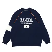 在飛比找蝦皮商城優惠-KANGOL 英國袋鼠 中性長袖大學T 深藍 大LOGO K