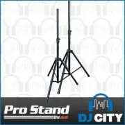 SS040 Pro Speaker Stand PAIR in Bag Heavy Duty 35mm 60Kg PA Professional DJ S...