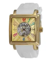 STÜHRLING Lady Ozzie Sport Automatic 38mm Skeleton Watch NEW