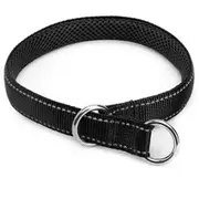 Durable Breathable Reflective Soft Comfortable Nylon Mesh Padded Adjustable Dog Slip Collar