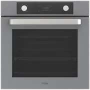 Haier 500 Series 60cm Pyrolytic Oven, 12 Function, Air Fry, Steam Assist, Grey