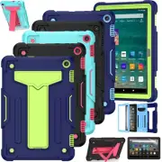 For Amazon Fire 7 Tablet Case 12th Generation 2022 with Free HD Screen Protector