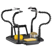 Goobay Soldering Aid w/4-Flexible Arms Gooseneck Third Hand Station Tool