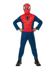 Spider-Man Classic Costume - Size 6-8 Yrs