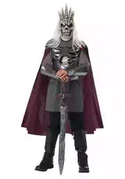 Child Fearsome Skeleton King Costume