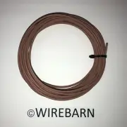 20 GAUGE TXL TAN AUTOMOTIVE WIRE - HIGH TEMP - 25 FT PRIMARY HOOKUP WIRE USA