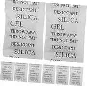 Alipis 50Pcs Food Grade Silica Gel Packets Moisture Absorbers for Electronics Jewelry Shoes and Storage Design for Easy Monitoring and Safe Use