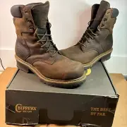 Chippewa Men's Steel Toe Logger Lace-Up Work Boot 55025 SIZE 11