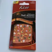 Nail Art 3D Glitter Decal Stickers Candy corn Witch Ghost Bones Halloween