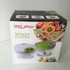 Quick Dicer Speedy Hand Pull Chopper Onion Vegetable Fruit Meat Shredder Slicer