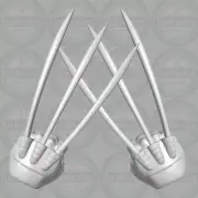 Wolverine Uncanny X-Men Logan custom hands for 1:6 1:10 1:12 1:18 action figures