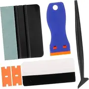 iplusmile 1 Set Wallpaper Smoothing Tool Kit for Peel and Stick Applications Durable Edging Tools for Automotive and Home Film Finishing Wallpaper Smoother