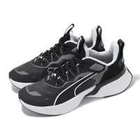 在飛比找Yahoo奇摩購物中心優惠-Puma 慢跑鞋 Softride Sway 男鞋 黑 白 