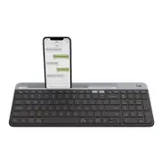 Logitech K580 Slim Multi-Device Wireless Keyboard - Graphite [920-009210]