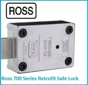 Ross 700 Series Safe Key Lock - 2 x 65mm keys - NEW - Safes - Locks - 08952800