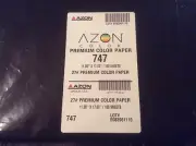 AZON 747 PREMIUM COLOR PAPER 11X17 UNOPENED PACKAGE 100 SHEETS