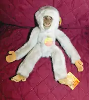 Steiff Mango Monkey Vintage New With Three Tags - Adorable Face