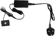 DSTE ACK-E8 AC Power Adapter LP-E8 Dummy Battery Kit Compatible for Canon EOS 550D,600D,650D,700D,Kiss X4,Kiss X5,Kiss X6i, Kiss X7i,Rebel T2i,T3i,T4i,T5i Digital Camera