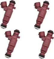Fuel Injector Nozzle for Nissan Primera Almera, Fuel Injector 4PCS Fuel Injectors 0280155940 1.5 1.8 Nozzle Fuel Injector