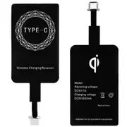 2Pcs 5V 1A Qi Type C Wireless Charging Receiver Patch Acceptor Kit Black Pack Of Chargers & Cradles