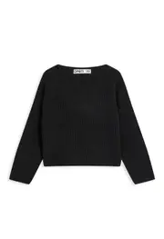 [OPEN YY] Back Damaged Heart Pullover