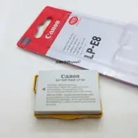 在飛比找蝦皮購物優惠-LP-E8 LPE8 原廠公司貨Canon佳能 CANON 