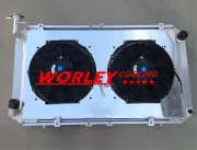 QLD-FOR NISSAN PATROL GQ SAFARI 2.8 & 4.2LT DIESEL Y60 aluminum radiator+SHROUD