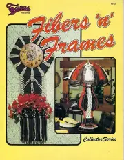 Vintage Macrame Lamp Patterns in Fibers 'N' Frames #913 Craft Book Instructions