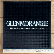 GLENMORANGIE SCOTCH *NEW* RUBBER BAR WAIT STATION SERVICE SPILL MAT LARGE SQUARE
