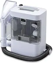 Household Steam Cleaner, High Pressure Steam Cleaner with Double Water Tank, Handheld Portable Steam Cleaning Machine for Kitchen Bathroom Furniture Car Car Steamer Hard Surface Cleaning, Floor Gap