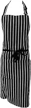 Dennys Unisex Cotton Striped Workwear Butchers Apron (Pack of 2)