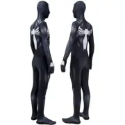 Venom Spider-man Jumpsuit Symbiote Bodysuit Cosplay Costume Halloween Prop Adult