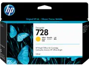 HP 728 130-ml Yellow DesignJet Ink Cartridge