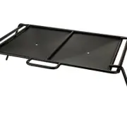 Wildtrak 61.5x42cm Flat Plate Camp Cooker w/ Bag - Black