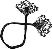 Ipetboom Fashionable Hair Bun Maker Clip Stylish Flexible Hair Band for Easy Hairstyling for All Occasions Chic Flower Design Hair Accessory for Women