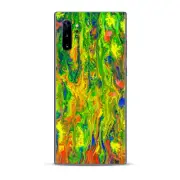 Skins Decal Wrap for Samsung Note 10 Plus green trippy color mix psychedelic
