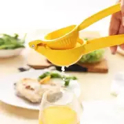 Manual Hand Citrus Lemon Lime Squeezer Press Juicer Tool Kitchen Yellow New