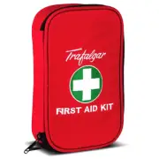 NEW Trafalgar Motor Vehicle First Aid Kit Car Travel Work Leisure Glove Box Boot