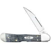 Case xx Knife Copperlock Pocket Worn Gray Bone 58424 Carbon Steel Pocket Knives
