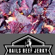 BAILS BEEF JERKY - STICKY SWEET CHILLI ️️— 1 KG —$120- FREE POST