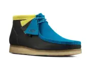 Clarks Originals Men's Wallabee Boots Ink Combi 26163073