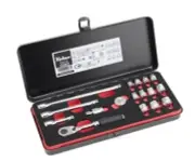 KOKEN 2286Z Z-EAL 1/4 6.35mm Socket Wrench Set 17 pieces