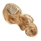 Women Long Hair Wig Light Brown Color Middle Parting Breathable Net Adjust S WPD
