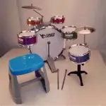 JAZZ DRUMSET FOR KIDS DRUMSET TOY WITH CHAIR MUSICAL INSTRUM