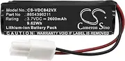 [SCESMIA] Replacement Battery for Vileda Quick & Clean, VI409842 3.7V/2600mA