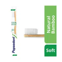 在飛比找蝦皮購物優惠-Pepsodent 天然竹牙刷 2pcs 正品竹牙刷 Hub