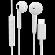 For Samsung Galaxy S24 FE A16 A35 5g A55 5g A25 A15 A15 5g Earphones, USB C Headphones, In Ear Type C Earphones with Mic & Volume Control, Hi-Fi Stereo Wired Earbuds for Galaxy S24 FE A16 A35 A55 A15